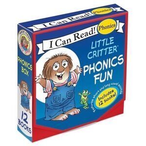 Little Critter 12-Book Phonics Fun!: A Box of 12 Mini-Books Featuring Short and